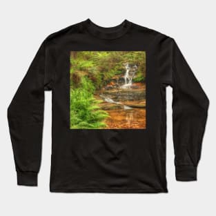 Mini Cascades at Leura Long Sleeve T-Shirt